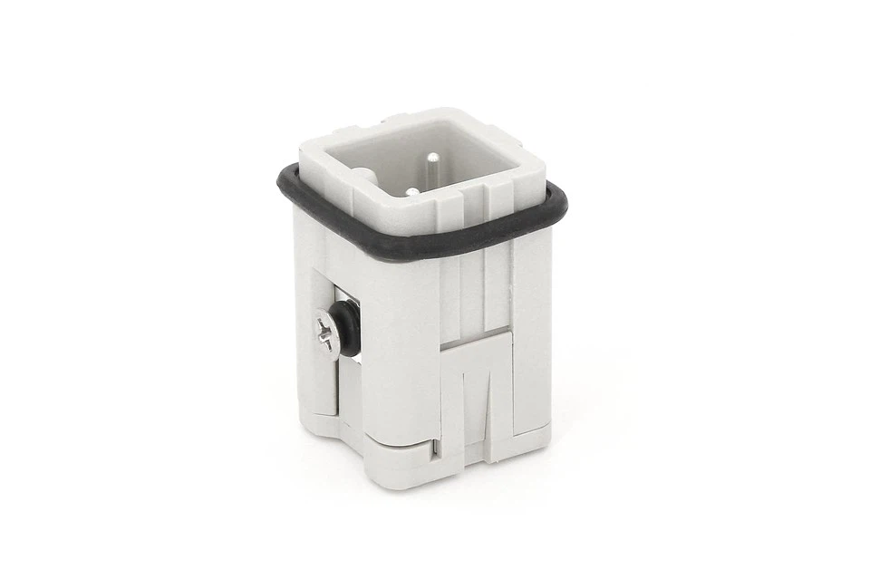 3 kontaktu Slim Series Cage{1}}skava, vīrišķais, lieljaudas spraudnis